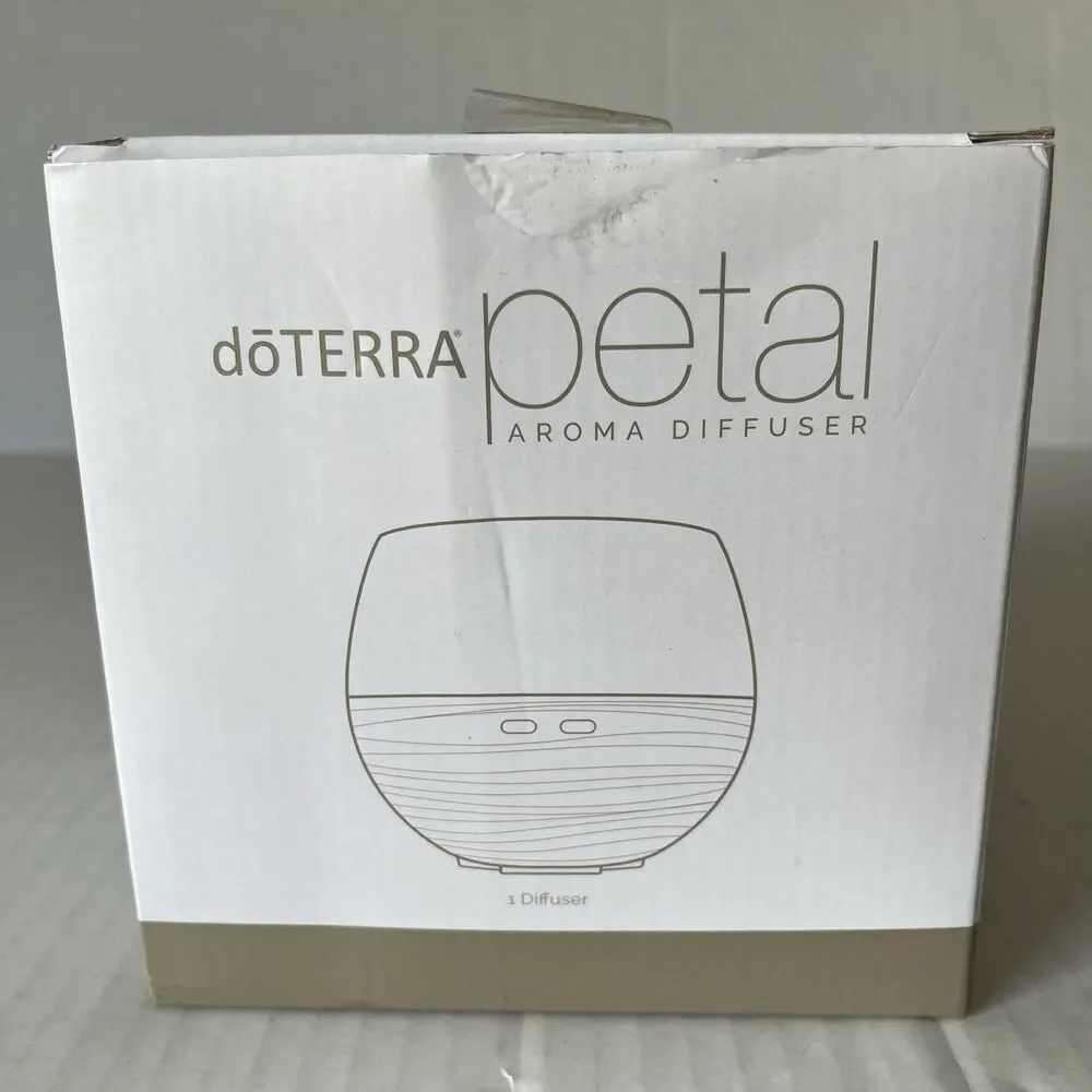 doTerra Petal Aroma Diffuser for Essential Oils  Aromatherapy Device - Open Box